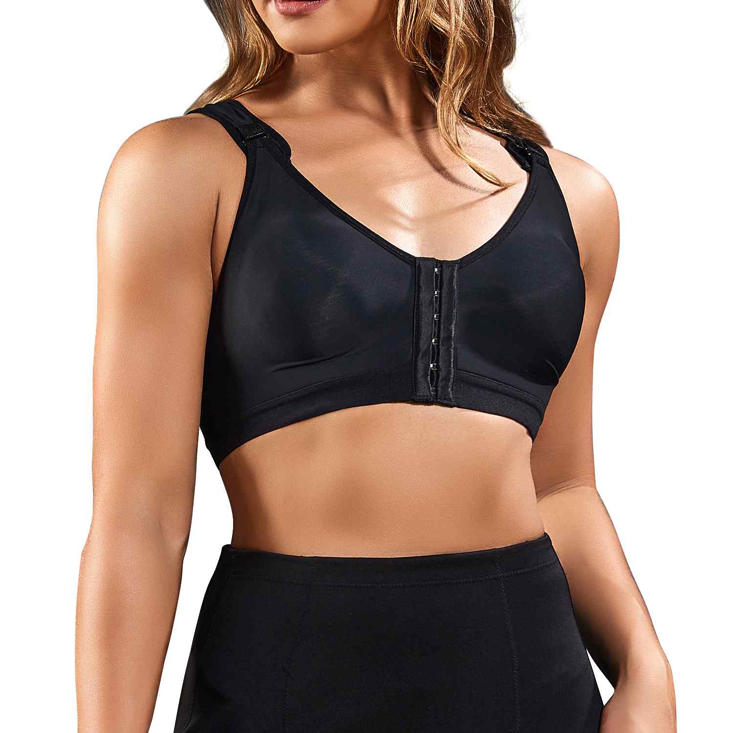 Sexy Front Closure Support Sports Bra