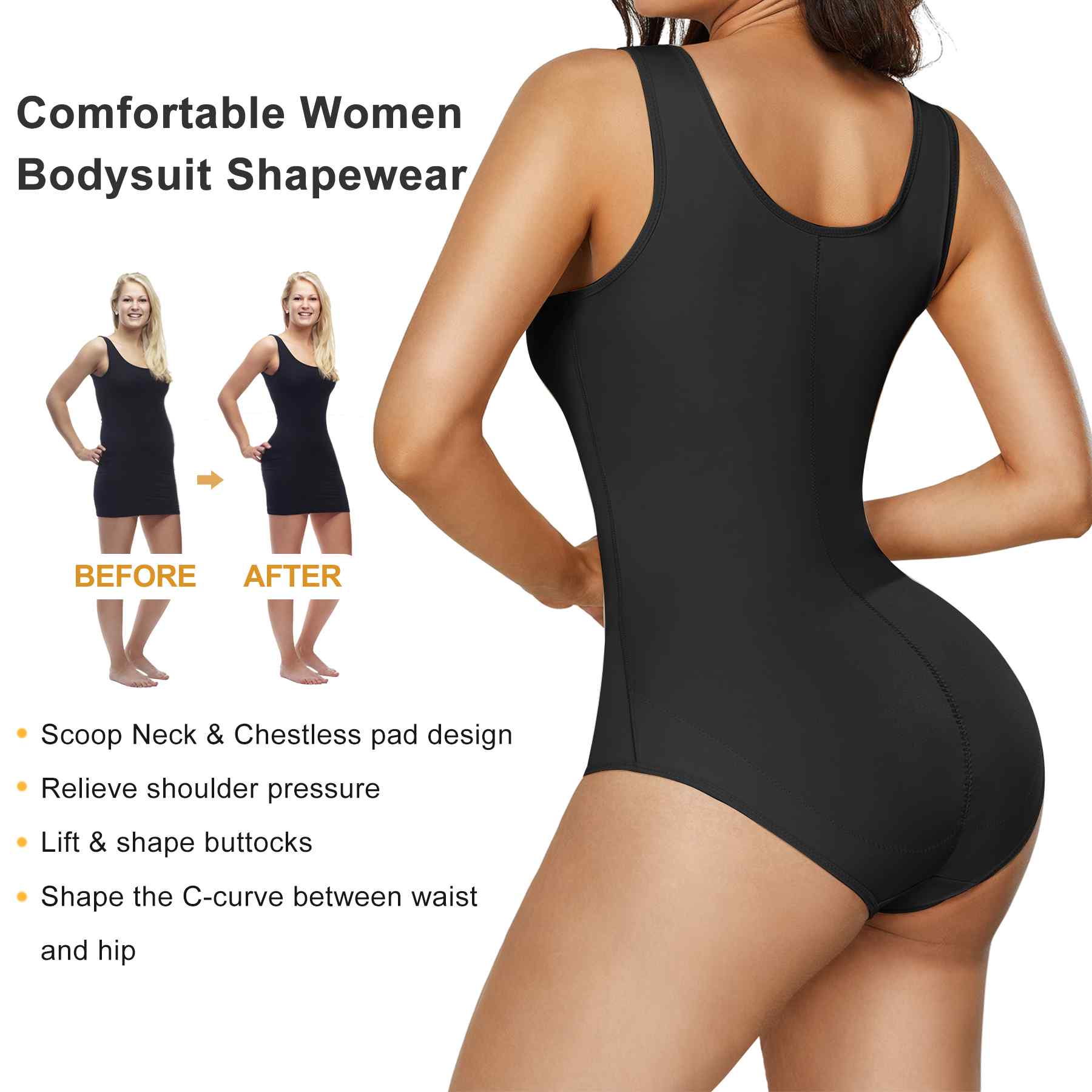 Shapewear Sexy Double Slim Bodysuit – FiyaEX